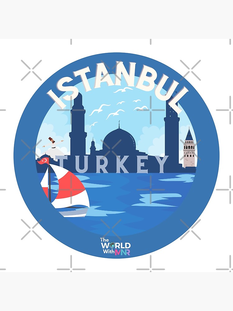 Thumbnail 2 of 2, Postcard, Istanbul, Turkey Collection designed and sold by theworldwithmnr.