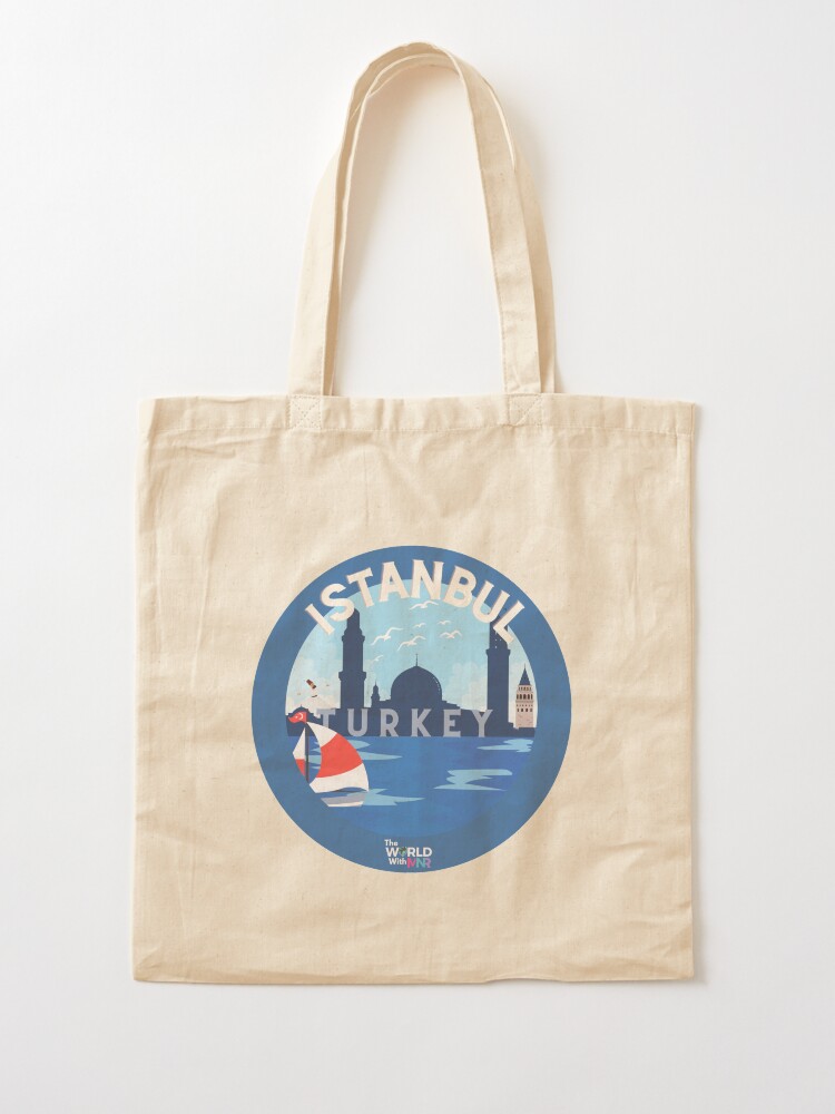 Thumbnail 2 of 5, Tote Bag, Istanbul, Turkey Collection designed and sold by theworldwithmnr.