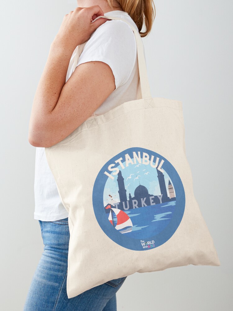 Thumbnail 1 of 5, Tote Bag, Istanbul, Turkey Collection designed and sold by theworldwithmnr.