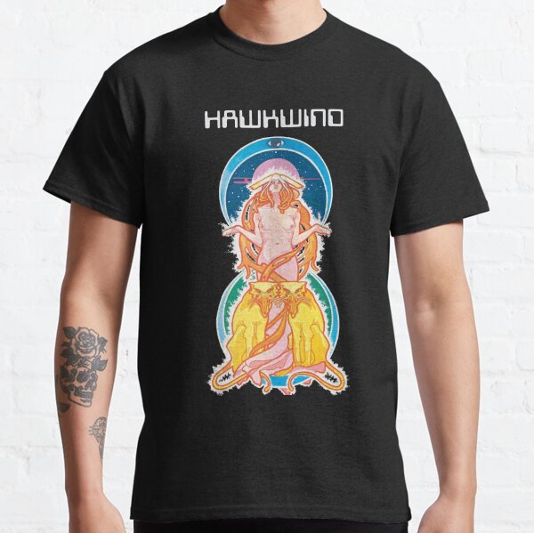 Hawkwind Prog Rock Band New Men's T-Shirt Size S to 3XL