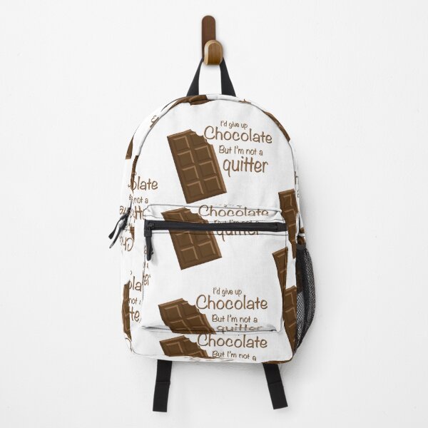 Item preview, I'd give up Chocolate but i'm not a quitter designed and sold by AmazingArtMandi.