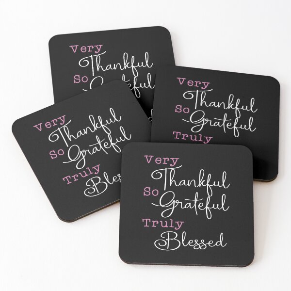 Item preview, Very Thankful So Grateful Truly Blessed designed and sold by ELAB27.