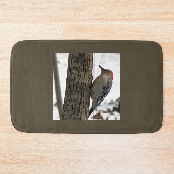 Item preview, Red-bellied Woodpecker sticks out tongue designed and sold by Jean Gregory Evans.