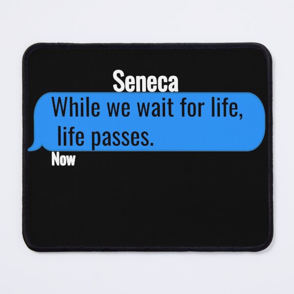 Item preview, Stoic Philosophy Text Bubble | Stoic Life Phrase | Seneca Quote designed and sold by StoicStreet.