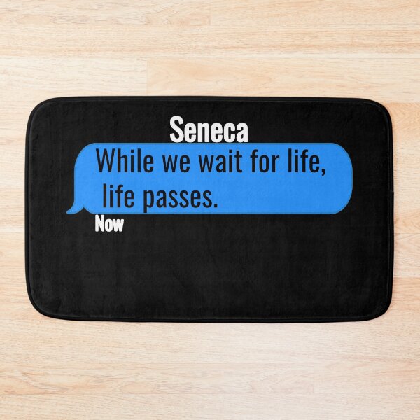 Item preview, Stoic Philosophy Text Bubble | Stoic Life Phrase | Seneca Quote designed and sold by StoicStreet.