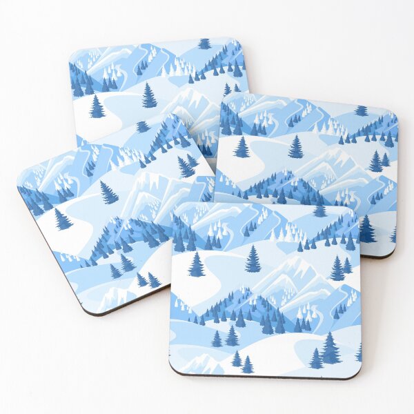 Item preview, Snowy Hills and Mountains Décor designed and sold by Alladin7.