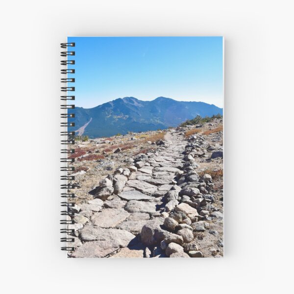 Trail in Rocky Mountain National Park Spiral Notebook
