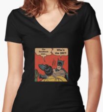 Never question the DM Women's Fitted V-Neck T-Shirt