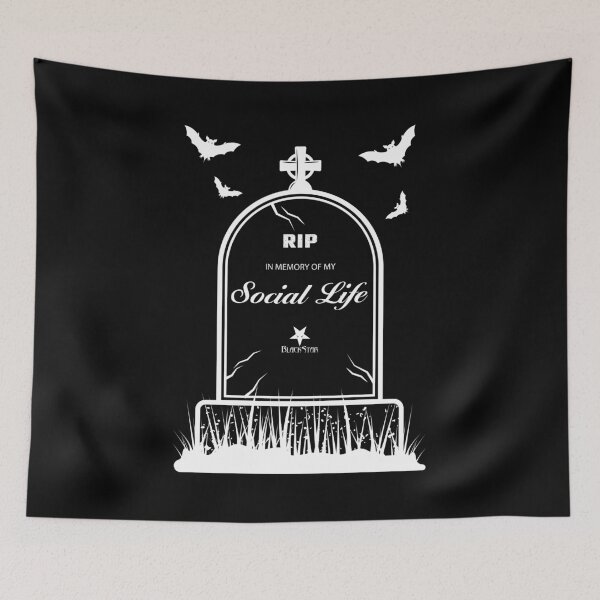 Item preview, RIP Social Life designed and sold by Black Star.