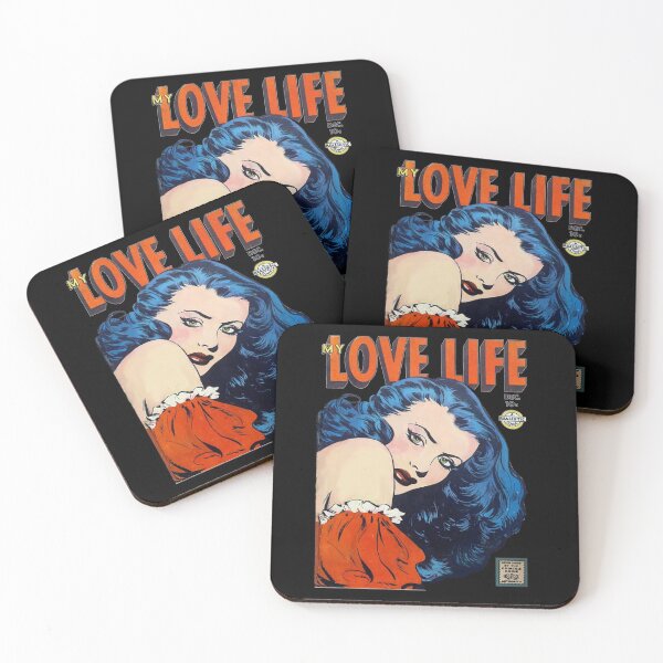 Item preview, My Love Life Beautiful Dark Haired Woman Vintage Romantic Comic Book designed and sold by TrulyEpoque.