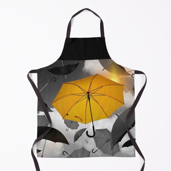 Item preview, YELLOW UMBRELLA PRINT designed and sold by lindaully.