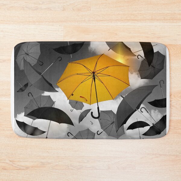 Item preview, YELLOW UMBRELLA PRINT designed and sold by lindaully.