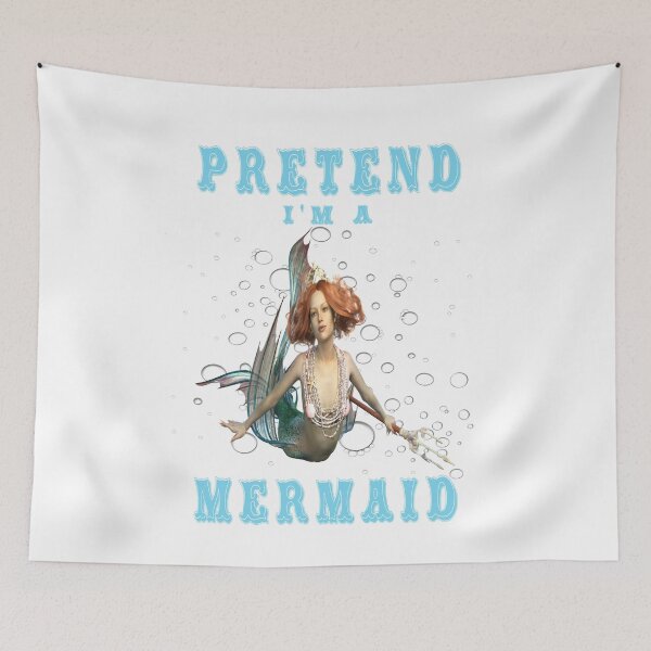 Item preview, Pretend I'm a Mermaid Easy Halloween Costume designed and sold by KeysTreasures.