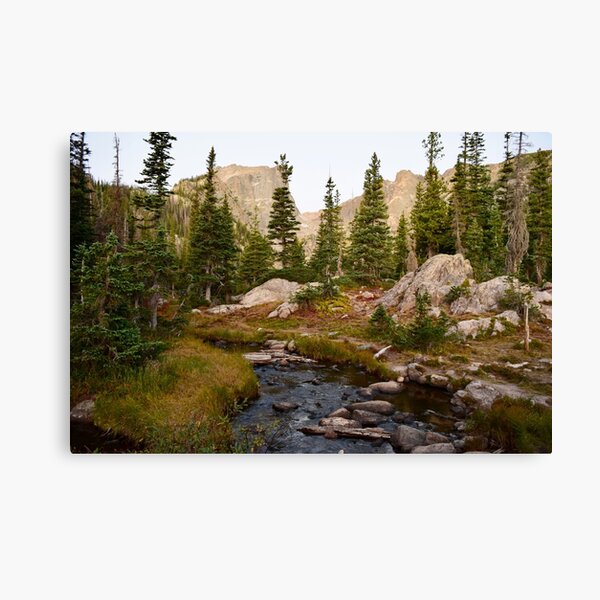 Morning Light on The River - Colorado Canvas Print