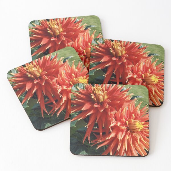 Item preview, Red and Yellow Garden Flowers  designed and sold by g-for-georgia.