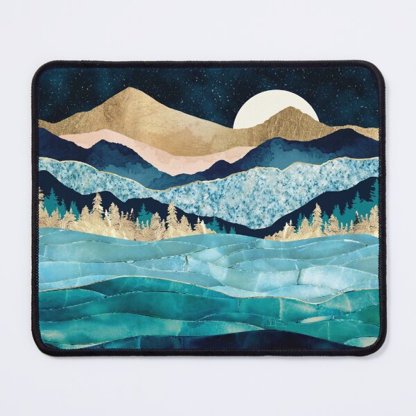 Midnight Ocean Mouse Pad