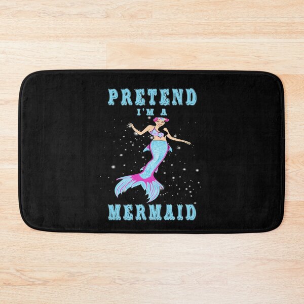 Item preview, Pretend I'm a Blue Mermaid Easy Halloween Costume designed and sold by KeysTreasures.