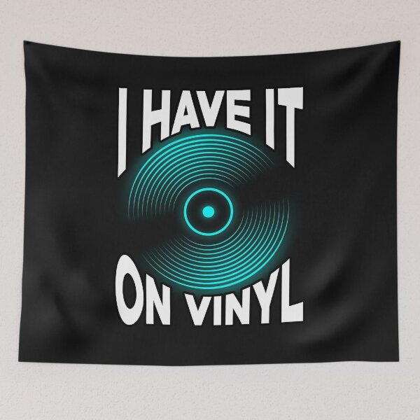 Item preview, I Have It On Vinyl Gift for Music Collectors designed and sold by Músico Ilustre.