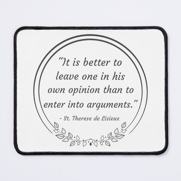 Item preview, Saint Therese de Lisieux Quote - St. Therese Saying designed and sold by molamode.