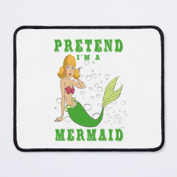 Item preview, Pretend I'm a Green Mermaid Easy Halloween Costume designed and sold by KeysTreasures.