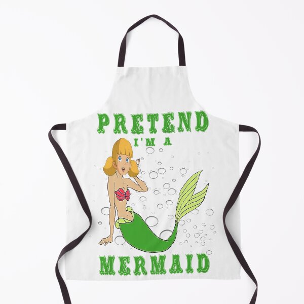 Item preview, Pretend I'm a Green Mermaid Easy Halloween Costume designed and sold by KeysTreasures.
