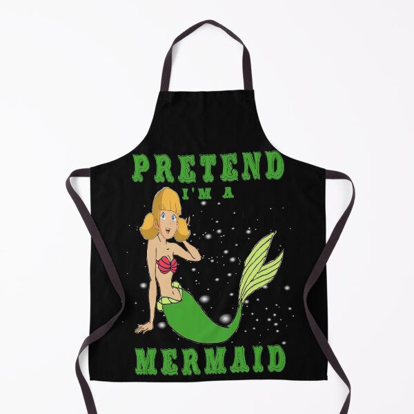Item preview, Pretend I'm a Green Mermaid Easy Halloween Costume designed and sold by KeysTreasures.