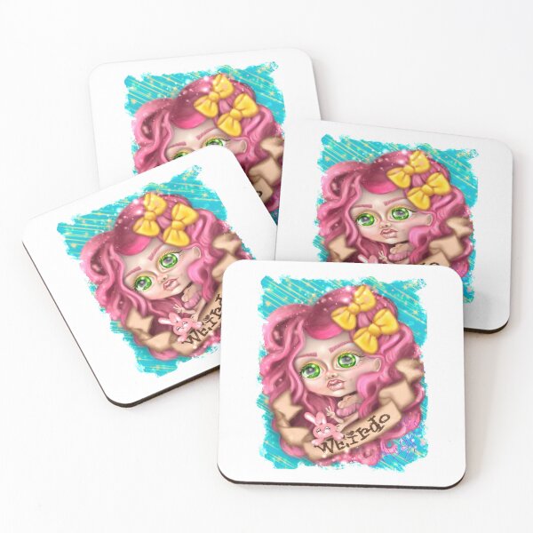 Item preview, Hurtful words series: weirdo designed and sold by Magpie Stephenson.