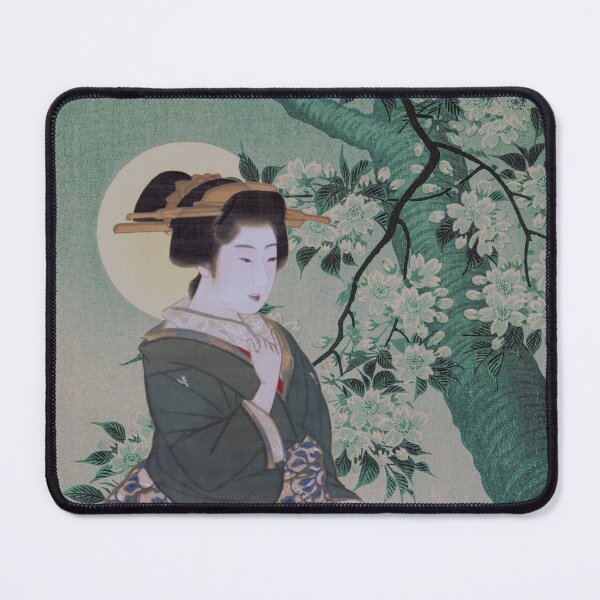 Item preview, Japanese Geisha In Moonlight designed and sold by TrulyEpoque.