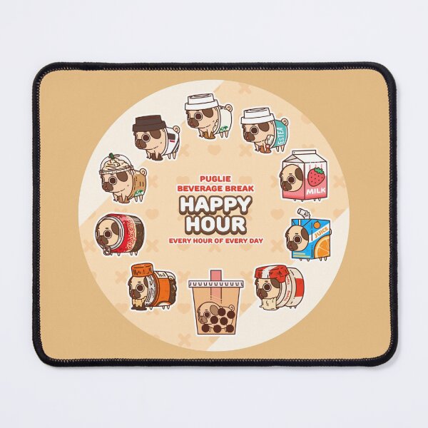 Item preview, Happy Hour designed and sold by Puglie Pug.