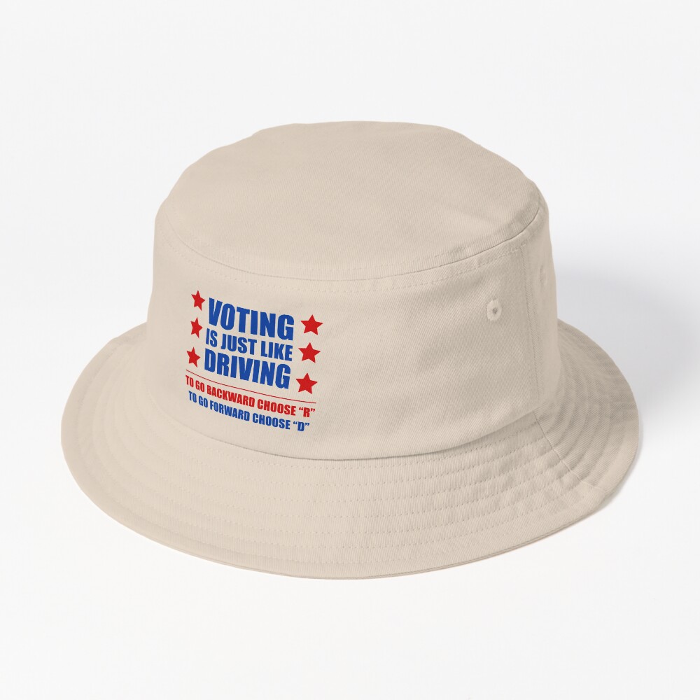Voting Is Just Like Driving Pro Democrat Choose D Sticker