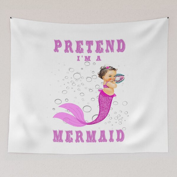 Item preview, Pretend I'm a Pink Mermaid Baby Easy Halloween Costume designed and sold by KeysTreasures.