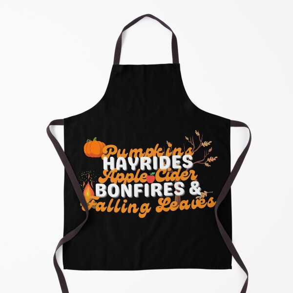 Item preview, Pumpkins Hayrides Apple Cider Bonfires and Falling Leaves designed and sold by Ahmer Qureshi.
