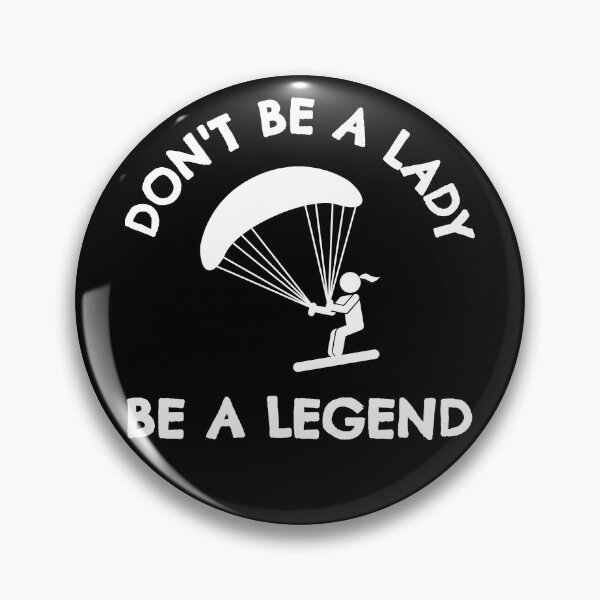 Item preview, Kite surfing: Don't be a lady be a legend designed and sold by TheGreenGoat.