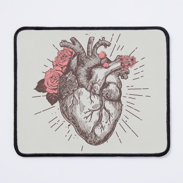 Item preview, Anatomical Heart Floral designed and sold by nameonshirt.