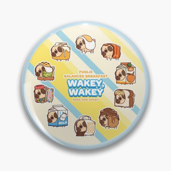 Item preview, Balanced Breakfast designed and sold by Puglie Pug.