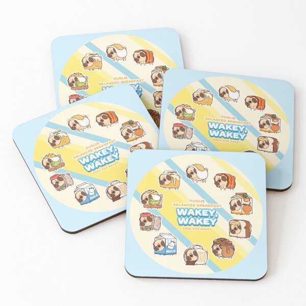Item preview, Balanced Breakfast designed and sold by Puglie Pug.