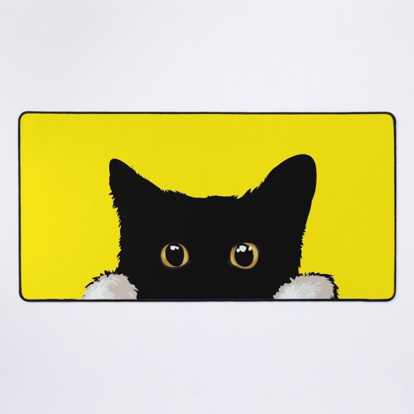 Item preview, Black Cat White Hands Peeking designed and sold by nameonshirt.