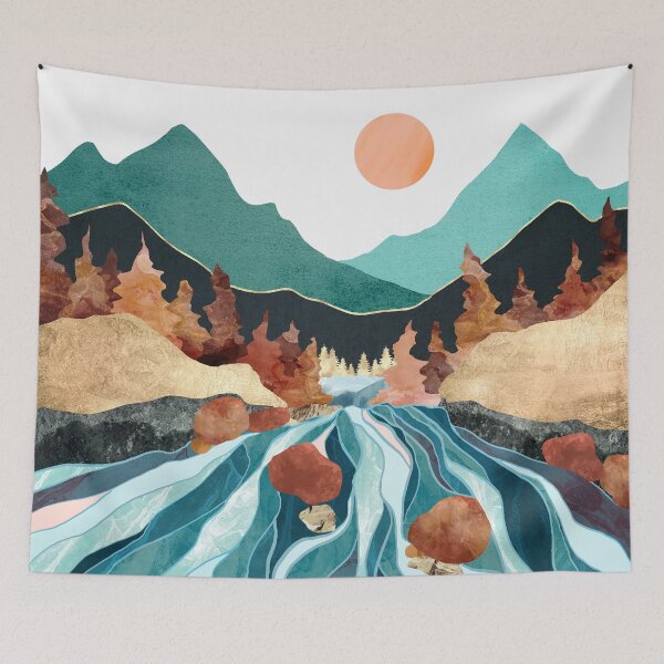 Item preview, Blue River designed and sold by spacefrogdesign.