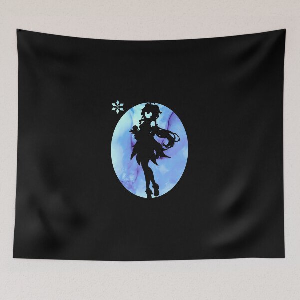 Item preview, Genshin Impact Ganyu Silhouette designed and sold by GingerCatGifts.