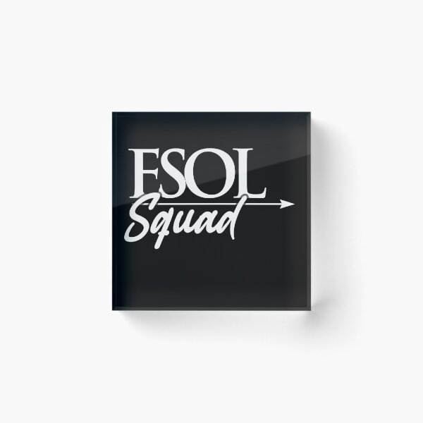 Item preview, Esol Squad Esol Teacher Esl Squad SuperHero designed and sold by wiggy38.