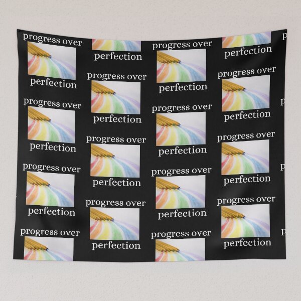 Item preview, Motivational Progress Over Perfection Back To School Teacher essential t-shirt designed and sold by Luckydoe1.