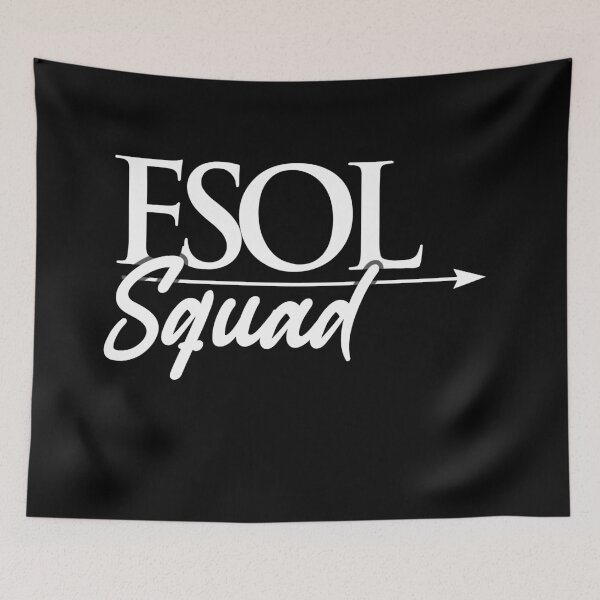 Item preview, Esol Squad Esol Teacher Esl Squad SuperHero designed and sold by wiggy38.