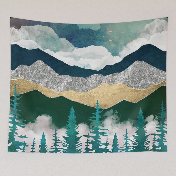 Item preview, Misty Pines II designed and sold by spacefrogdesign.