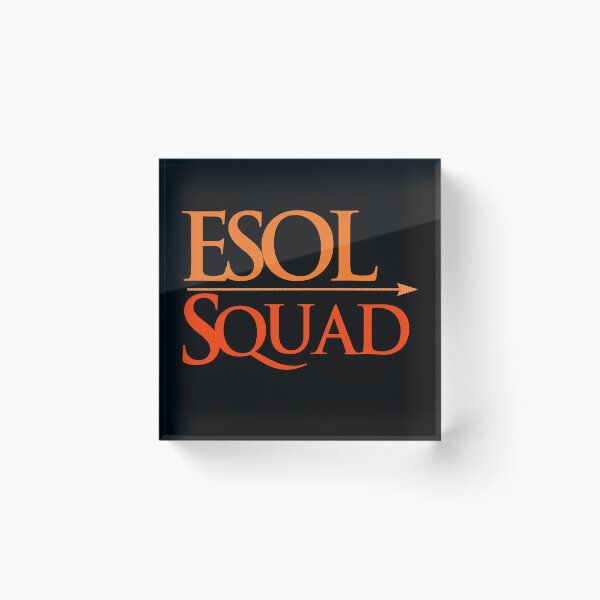 Item preview, Esol Squad Esol Teacher Esl Squad SuperHero designed and sold by wiggy38.
