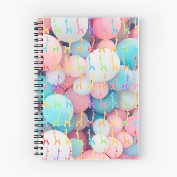 Item preview, Pastel and rainbow Giraffe balloon  designed and sold by MrJean.