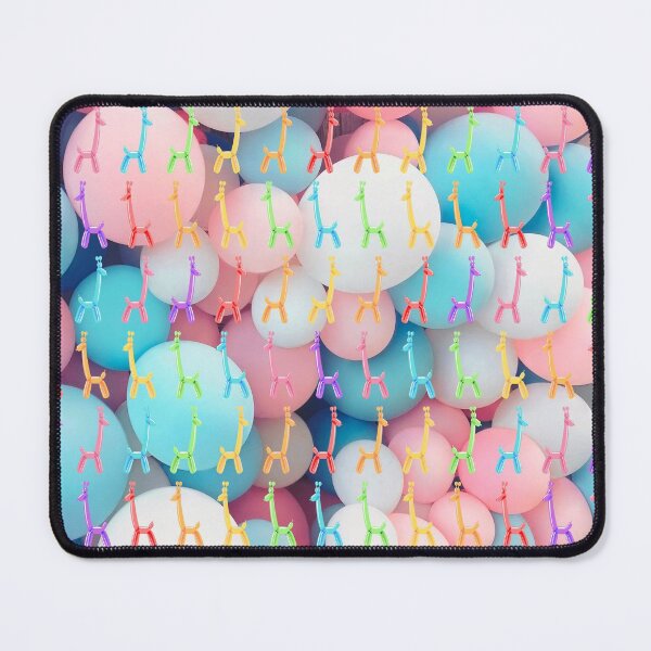 Item preview, Pastel and rainbow Giraffe balloon designed and sold by MrJean.