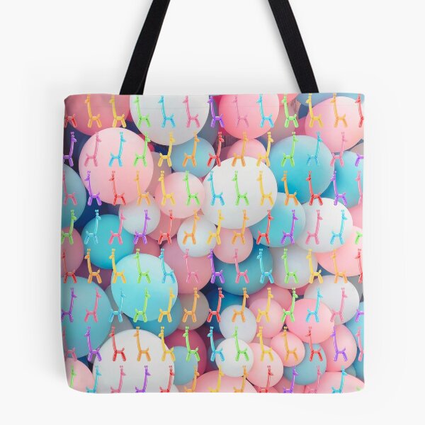 Item preview, Pastel and rainbow Giraffe balloon  designed and sold by MrJean.