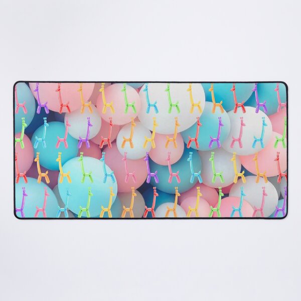 Item preview, Pastel and rainbow Giraffe balloon  designed and sold by MrJean.