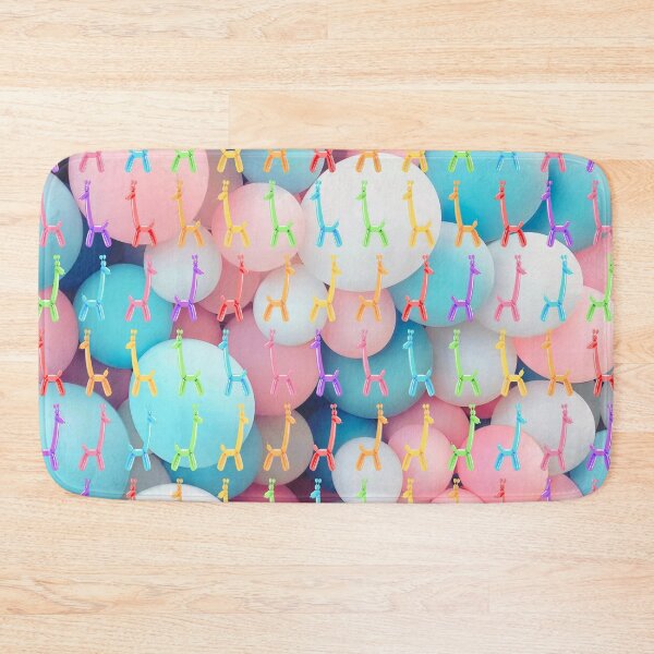 Item preview, Pastel and rainbow Giraffe balloon  designed and sold by MrJean.