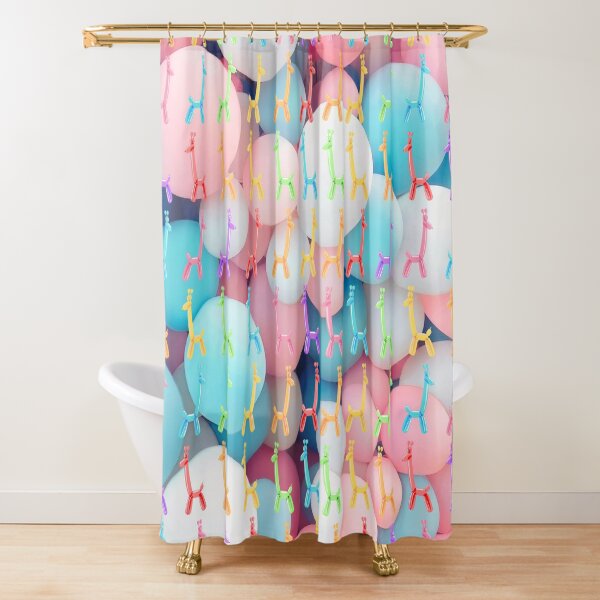 Item preview, Pastel and rainbow Giraffe balloon  designed and sold by MrJean.